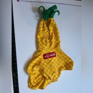 Dogin Dog Pineapple Halloween Costume Size M